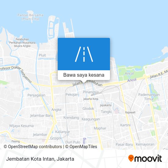 Peta Jembatan Kota Intan