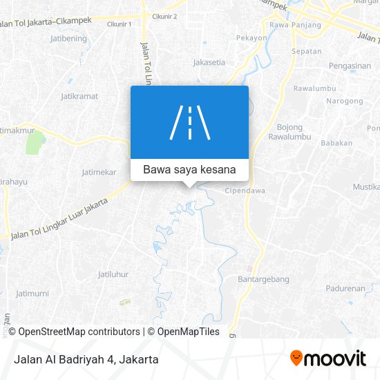 Peta Jalan Al Badriyah 4