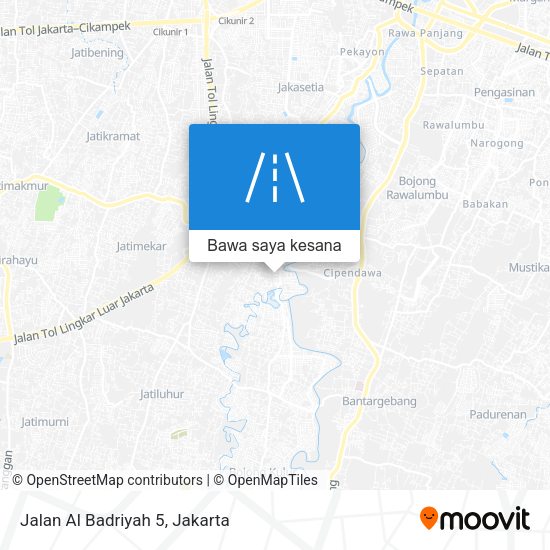 Peta Jalan Al Badriyah 5