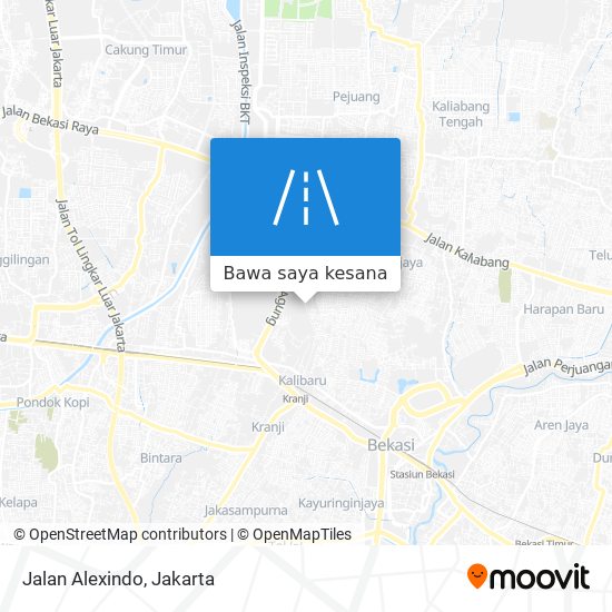 Peta Jalan Alexindo