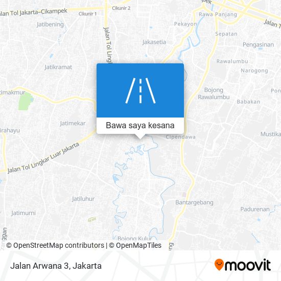 Peta Jalan Arwana 3