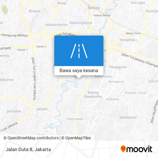 Peta Jalan Duta 8