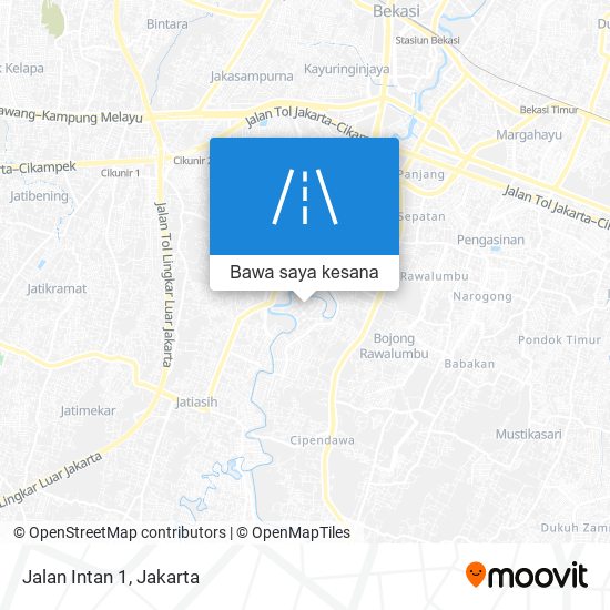 Peta Jalan Intan 1