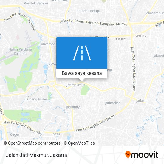 Peta Jalan Jati Makmur