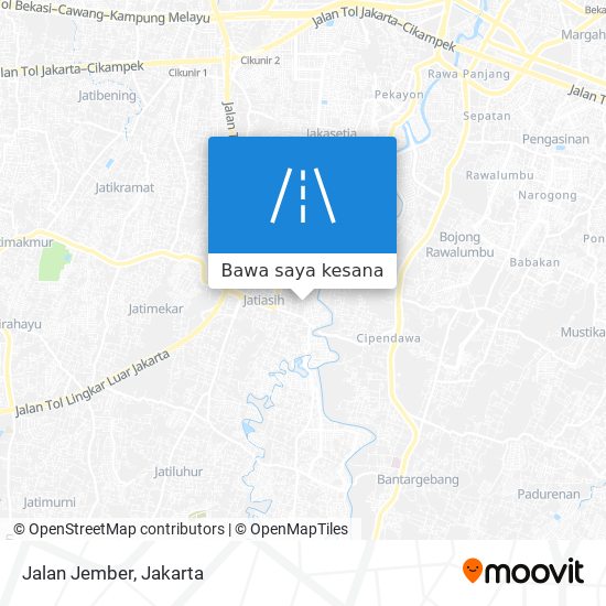 Peta Jalan Jember