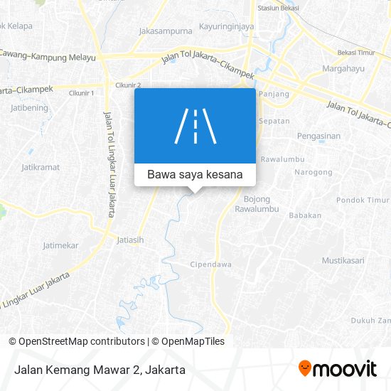 Peta Jalan Kemang Mawar 2