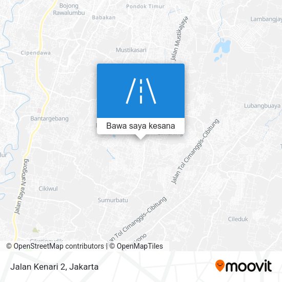 Peta Jalan Kenari 2