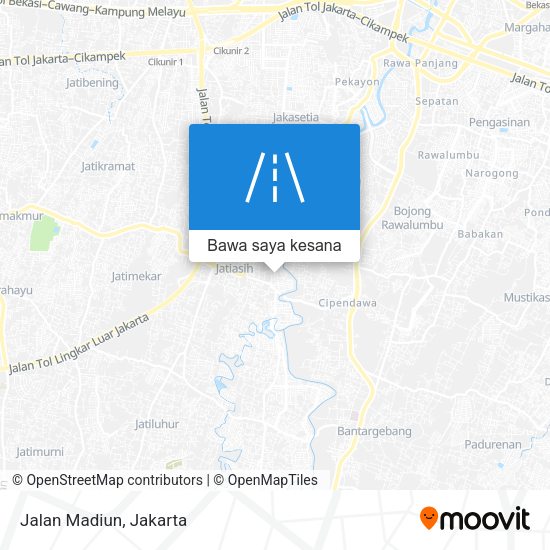 Peta Jalan Madiun