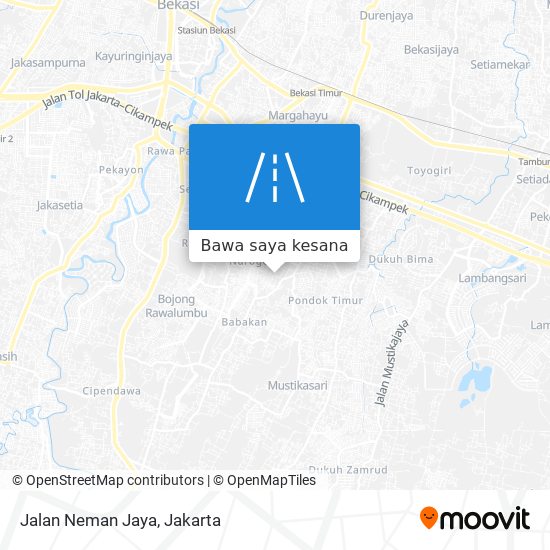 Peta Jalan Neman Jaya