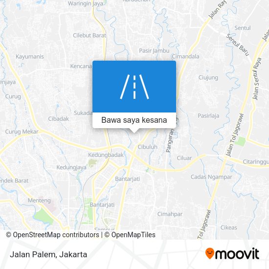 Peta Jalan Palem