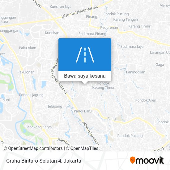 Peta Graha Bintaro Selatan 4