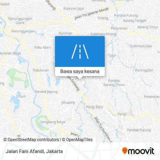 Peta Jalan Fani Afandi