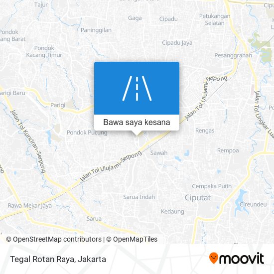 Peta Tegal Rotan Raya