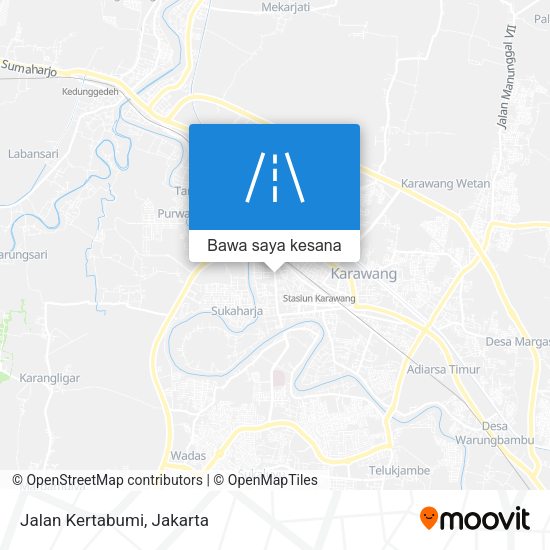 Peta Jalan Kertabumi