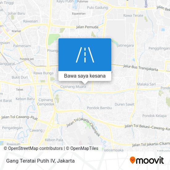 Peta Gang Teratai Putih IV