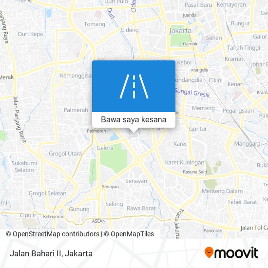 Peta Jalan Bahari II