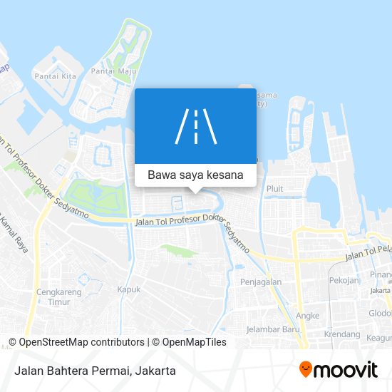 Peta Jalan Bahtera Permai