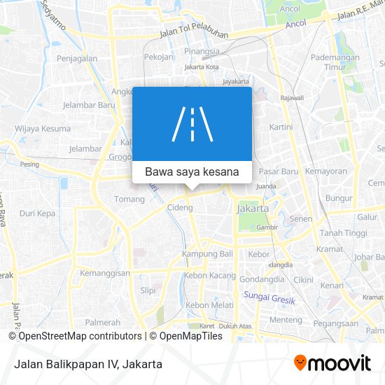 Peta Jalan Balikpapan IV