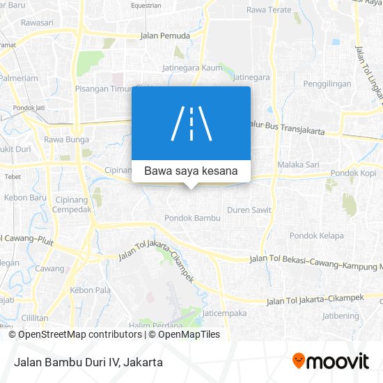 Peta Jalan Bambu Duri IV