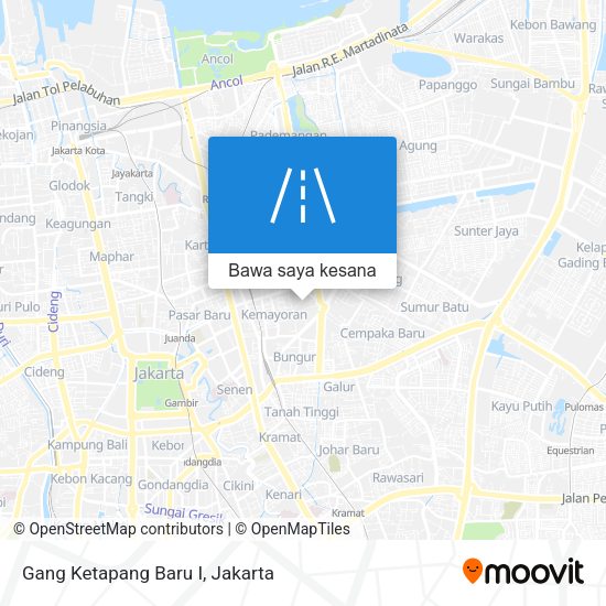 Peta Gang Ketapang Baru I