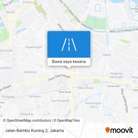 Peta Jalan Bambu Kuning 2