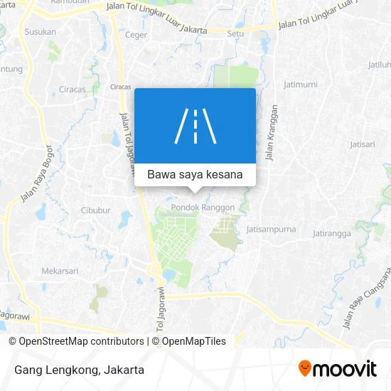 Peta Gang Lengkong