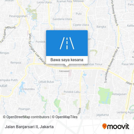 Peta Jalan Banjarsari II