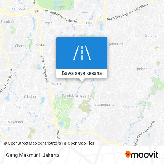 Peta Gang Makmur I