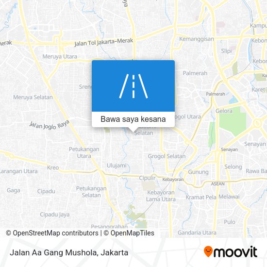 Peta Jalan Aa Gang Mushola