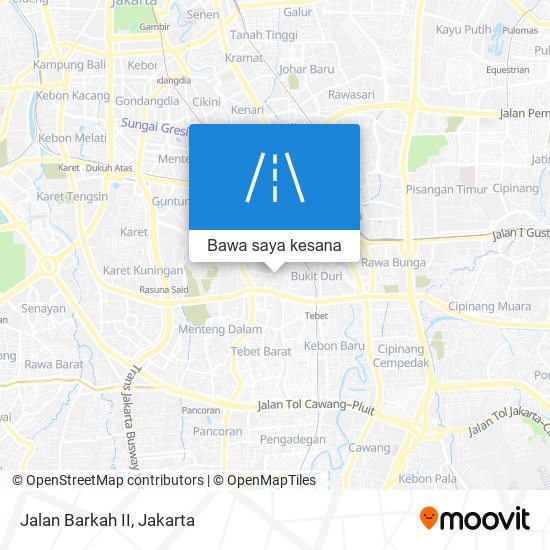 Peta Jalan Barkah II