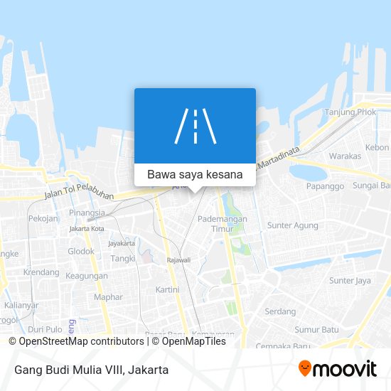 Peta Gang Budi Mulia VIII