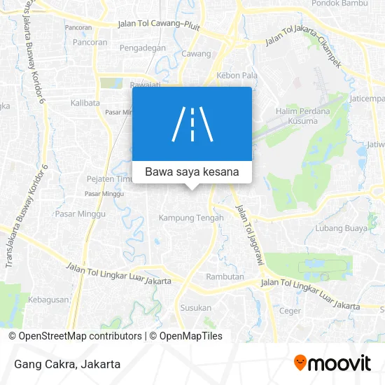 Peta Gang Cakra