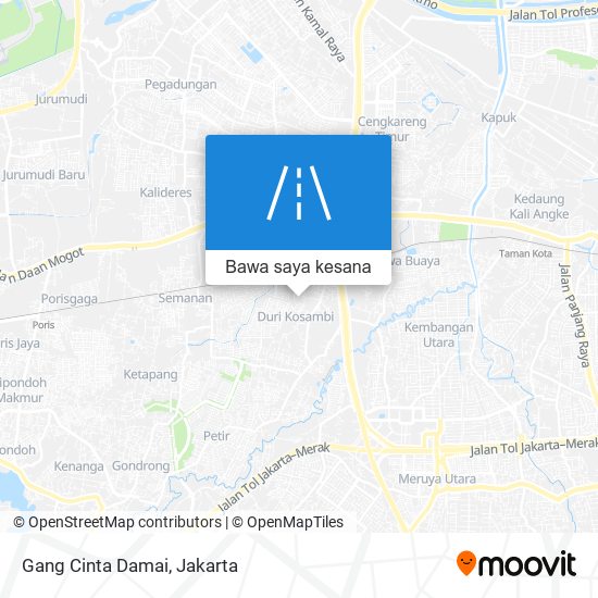 Peta Gang Cinta Damai