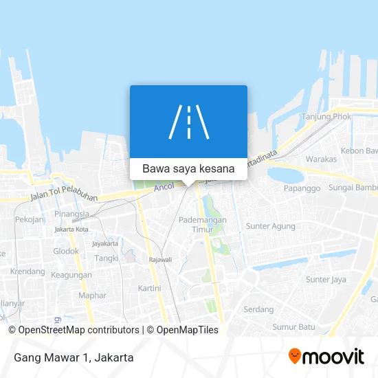Peta Gang Mawar 1