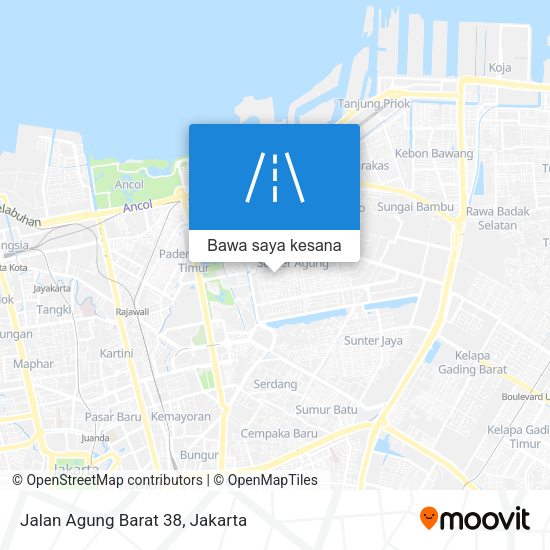 Peta Jalan Agung Barat 38