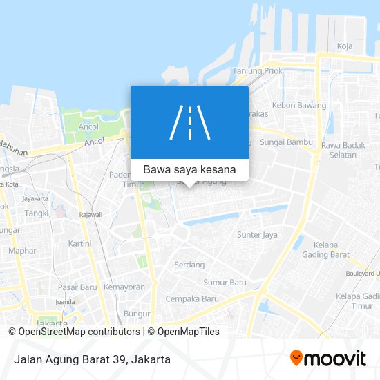 Peta Jalan Agung Barat 39