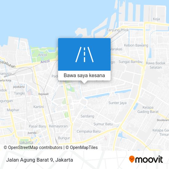 Peta Jalan Agung Barat 9