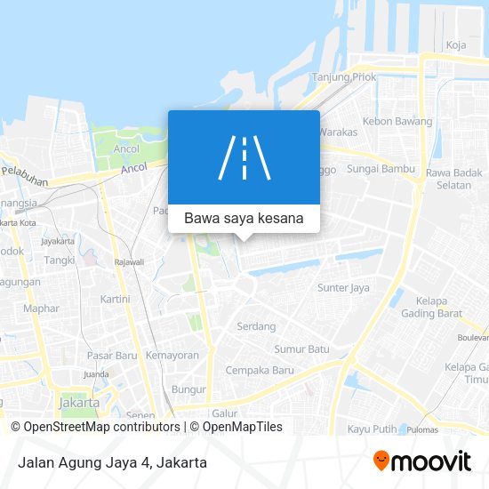 Peta Jalan Agung Jaya 4