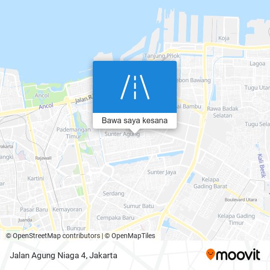 Peta Jalan Agung Niaga 4