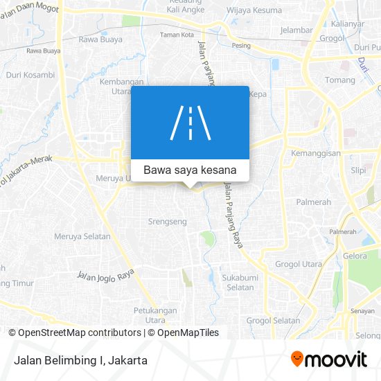 Peta Jalan Belimbing I