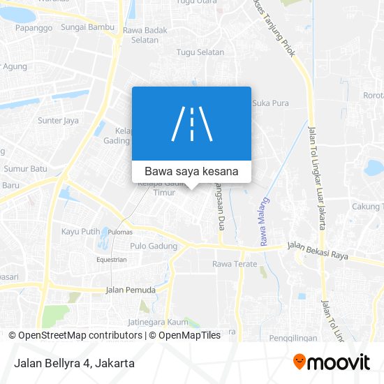 Peta Jalan Bellyra 4