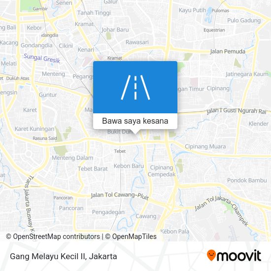 Peta Gang Melayu Kecil II