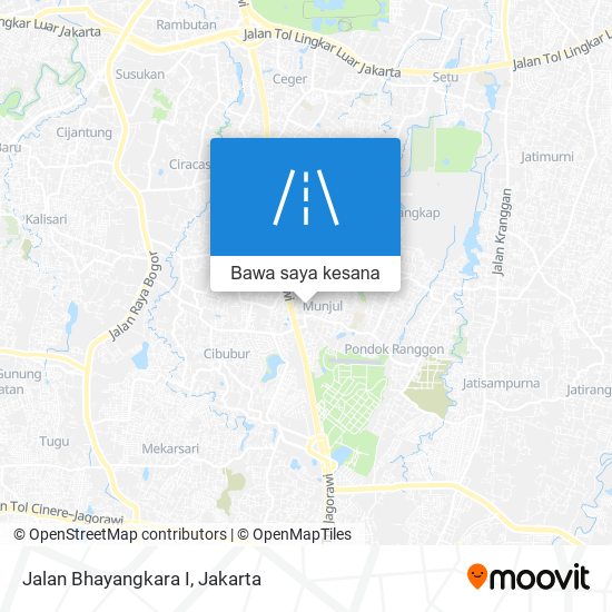 Peta Jalan Bhayangkara I