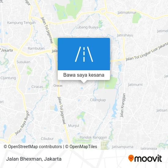 Peta Jalan Bhexman