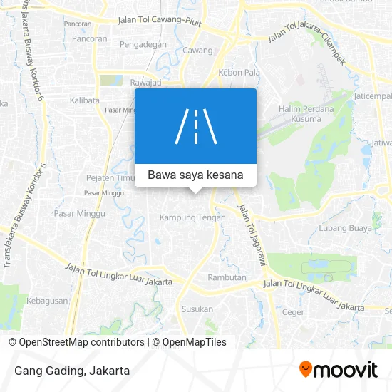 Peta Gang Gading