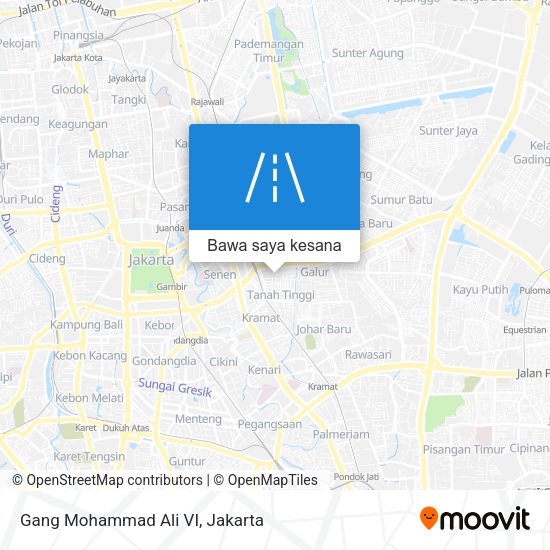 Peta Gang Mohammad Ali VI
