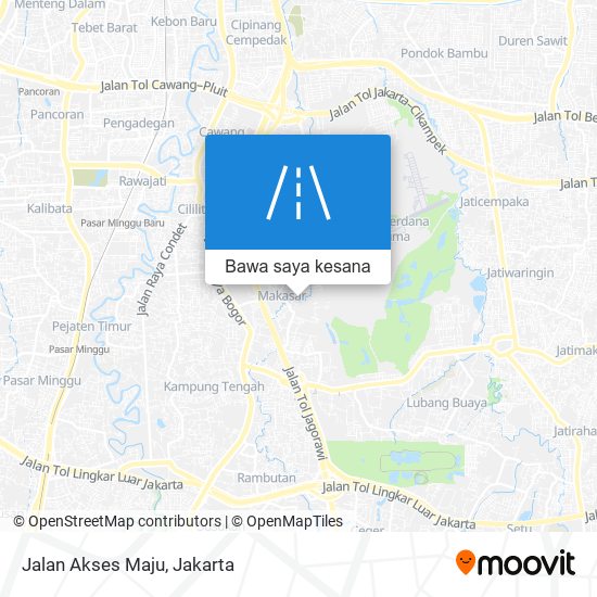 Peta Jalan Akses Maju