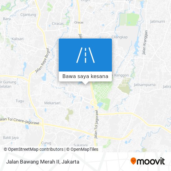 Peta Jalan Bawang Merah II