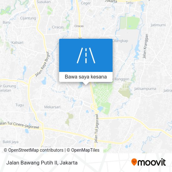 Peta Jalan Bawang Putih II