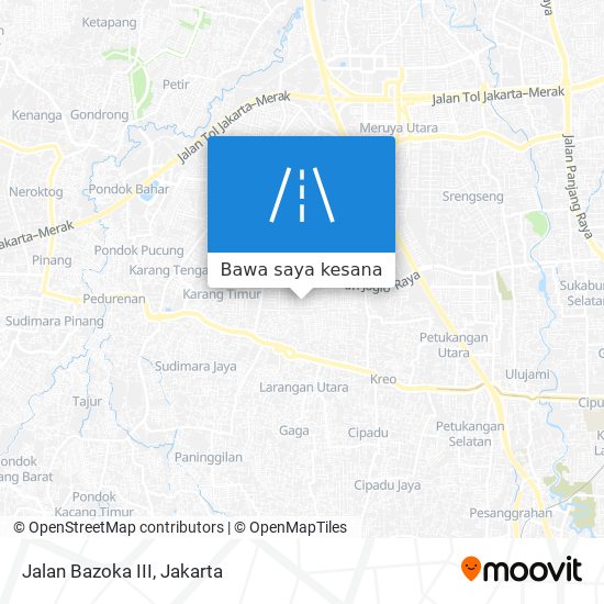 Peta Jalan Bazoka III